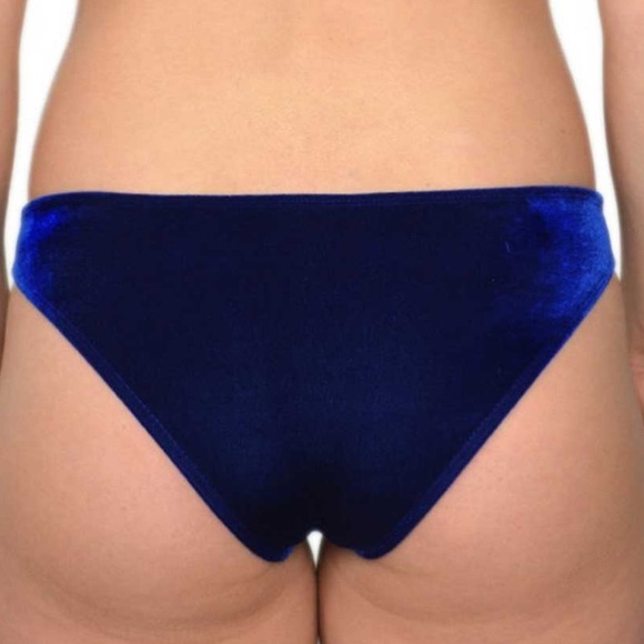 Hoaka Neoprene Swim Royal Velvet Bikini Set - Picture 6 of 6